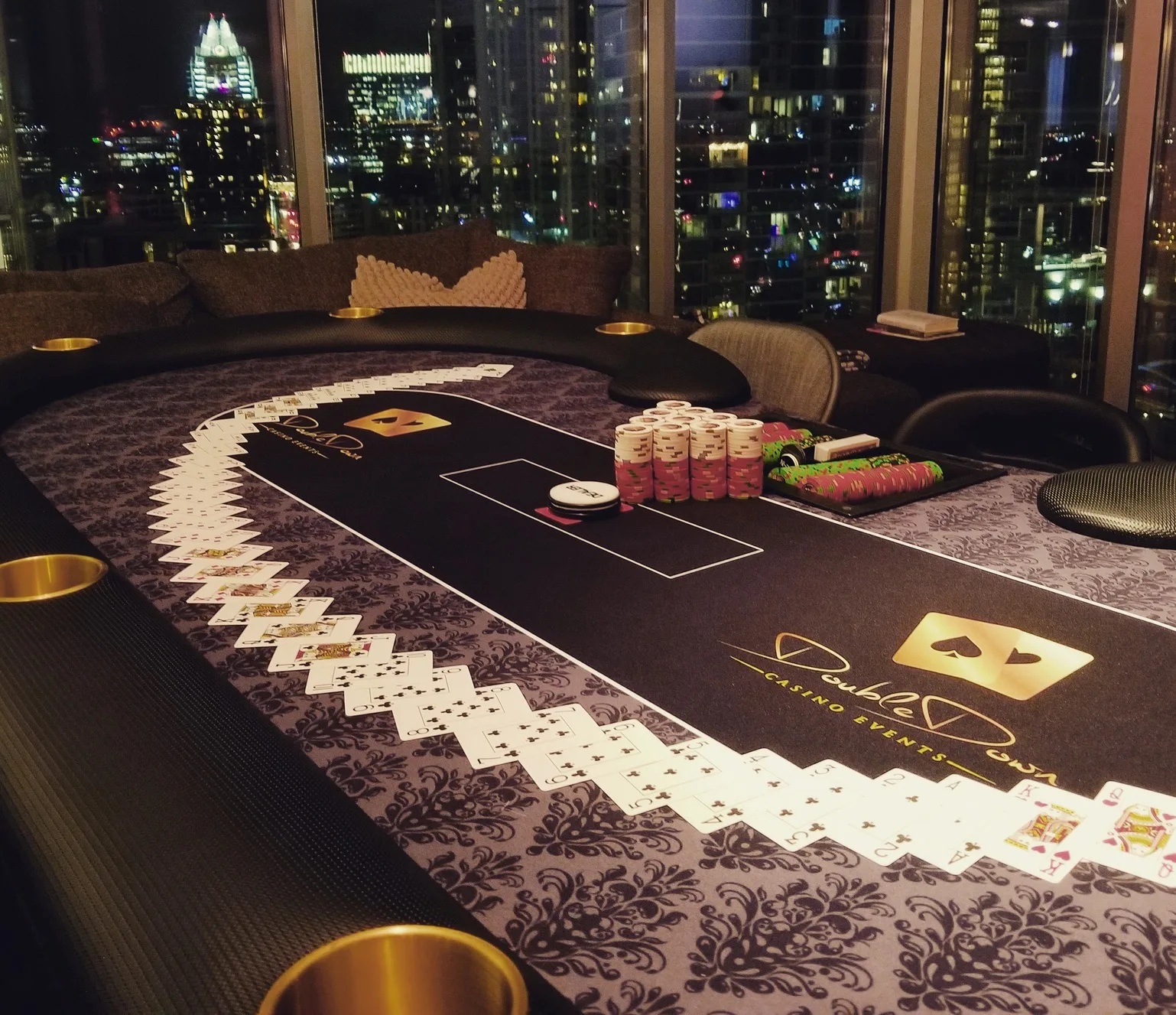 Poker & Texas Tables by Double Down Casino Events